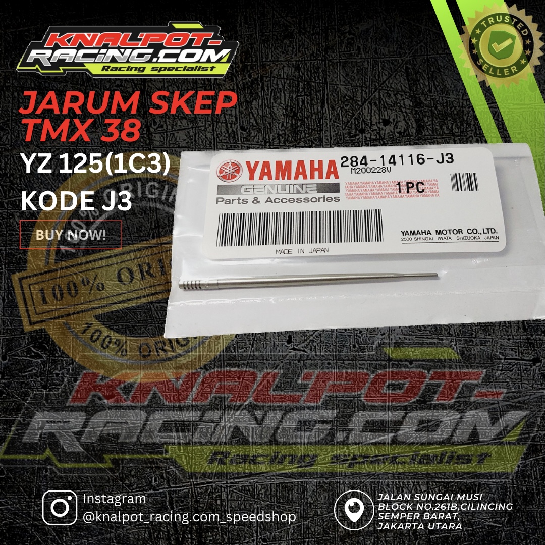 JARUM SKEP TMX 38 YZ 125(1C3) KODE J3